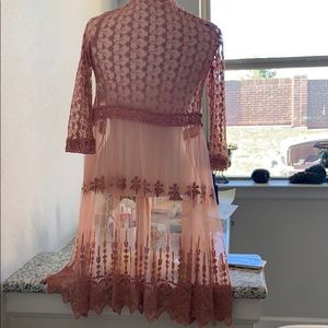 Vintage lace cardigan